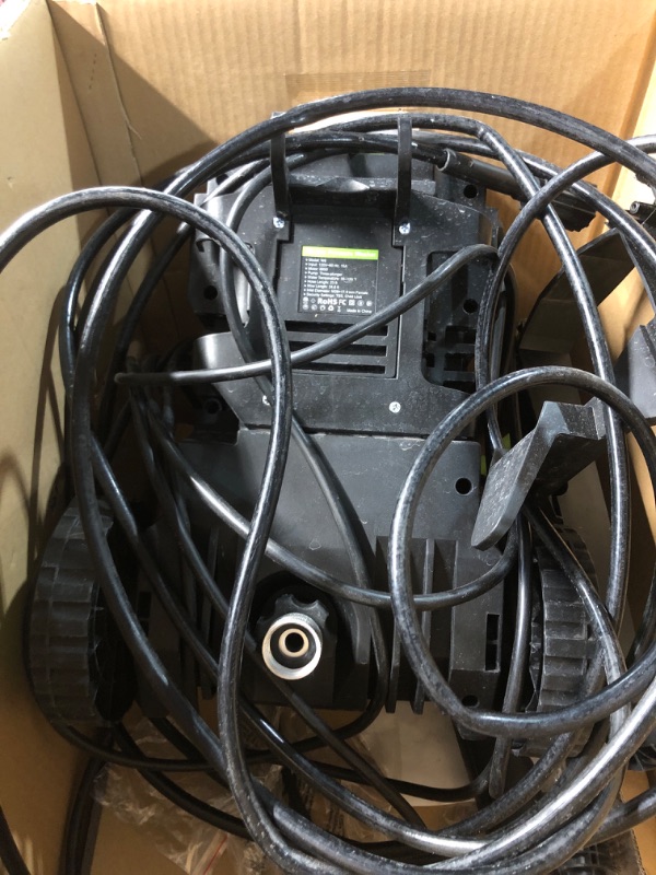 Photo 1 of (item leaks water) (sold for parts)(repair) Pressure Washer, 4800PSI 3.0 GPM Max Electric Power Washer with Foam Cannon 48FT Total Long High Pressure Washer for Cars