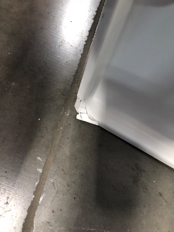 Photo 1 of ***BASE ONLY - DAMAGED - SEE COMMENTS***
OVE Decors Breeze 38 in. Corner Shower Sliding Door, With Included Base, Clear Glass and Satin Nickel Finish