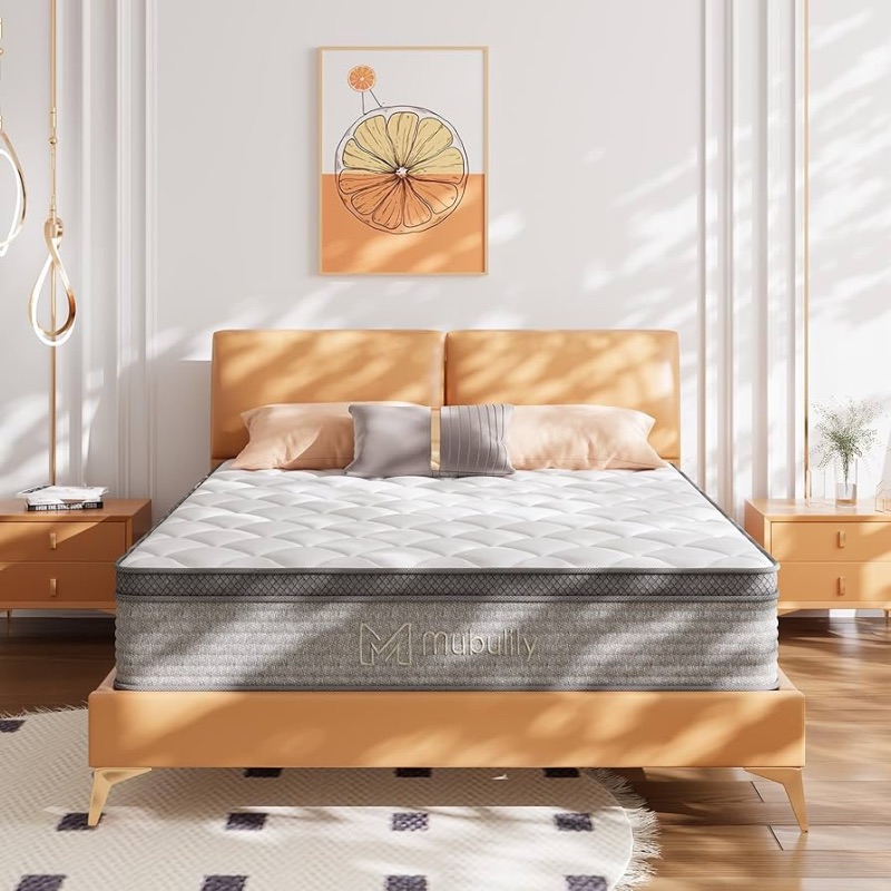 Photo 1 of **** truck or bigger car pick up****Queen Mattress,10 Inch Gel Memory Foam and Innerspring Hybrid Mattress in a Box with Individual Pocket Spring for Motion Isolation & Silent Sleep,CertiPUR-US,100 Nights Trial
