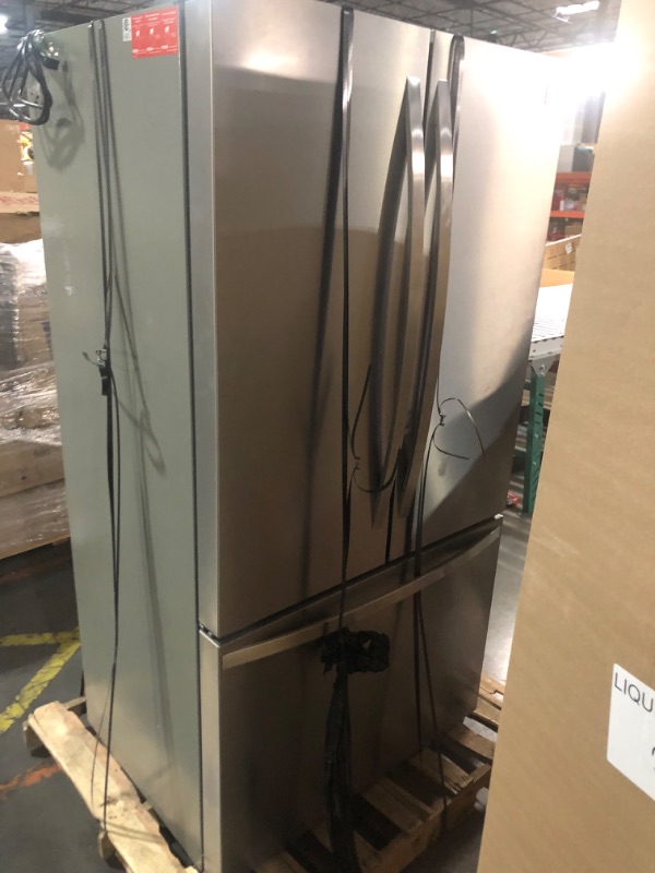 Photo 1 of *****XL pallet pick up truck or trailer****Kenmore 46-75515 Counter-Depth French Door Refrigerator/Freezer with Fingerprint-Resistant Stainless Steel, Ice Maker, Quiet and Energy Efficient Inverter Compressor, 36 Inch