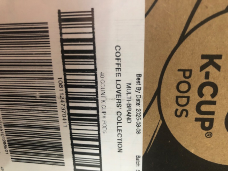 Photo 1 of ***Nonrefundable expiration date 08 2025**40 Pack Keurig Coffee Lovers Collection Sampler Variety Single Serve K-Cup Pods
