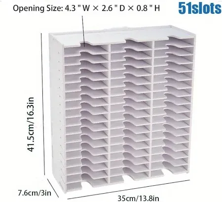 Photo 1 of  51  Slots Diamond Painting Tray Tower Organizer