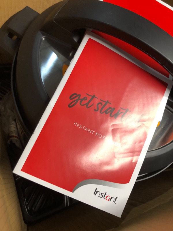 Photo 1 of ***DAMAGED - HUGE DENT - POWERS ON - UNABLE TO TEST FURTHER - SEE PICTURES***
Instant Pot Duo 7-in-1 Electric Pressure Cooker, Slow Cooker, Rice Cooker, Steamer, Sauté, Yogurt Maker, Warmer & Sterilizer, Includes App With Over 800 Recipes, Stainless Steel