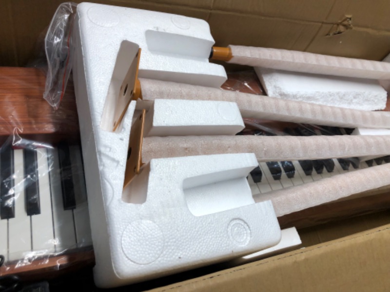 Photo 1 of (Blown speaker)MOSEN Digital Piano 88 Key Weighted Keyboard, Full-size Electric Piano for Beginners, Hammer Action Piano Keyboard, 