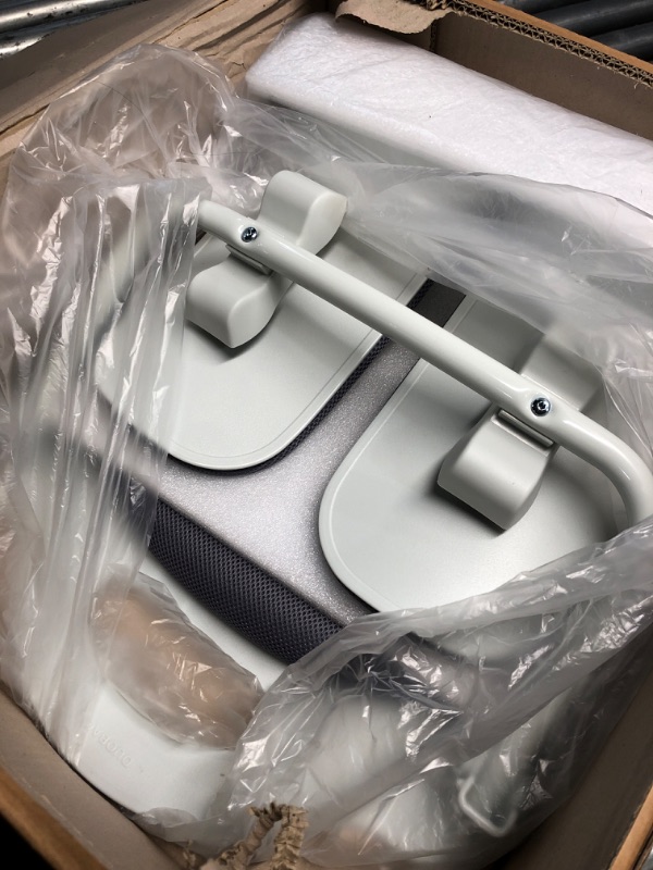 Photo 1 of ?Made in Korea? Dual-Backrests Ergonomic Floor Chair with Back Support - Meditation Chair, Floor Gaming Chair, Reading Chair, Floor Chairs for Adults, Foldable Chair (Grey)