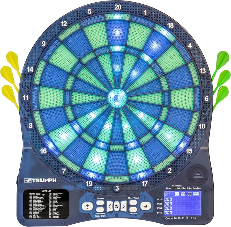 Photo 1 of ***(NO RETURNS OR REFUNDS/ FOR PARTS ONLY/ NON FUNCTIONAL)***
Accudart Light FX 2000 Electronic Dartboard with Vibrant LED Light Displays
