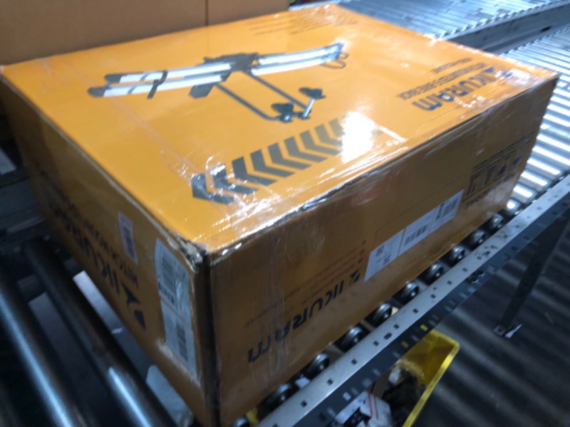 Photo 1 of Electric 2-Bike Rack Hitch, Foldable Quick Release Smart Tilting 2" Hitch Mounted Ebike Carrier with Wheels, Lightweight Platform style for Car Truck SUV, 200 lbs Capacity Fits up to 5 Inches Fat Tire