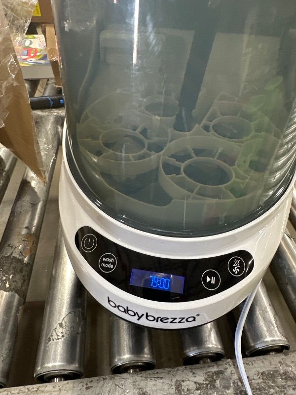 Photo 1 of (FAIR) (POWER TESTED) Baby Brezza Bottle Washer Pro - Baby Bottle Washer, Sterilizer + Dryer - All in One Machine Cleans Bottles, Pump Parts, & Sippy Cups - Replaces Hand Washing, Bottle Brushes and Drying Racks