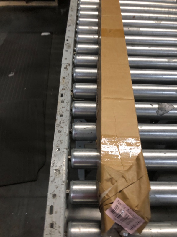 Photo 1 of DIYHD 60" Ceiling Mount Bypass Sliding Door Hardware,Box Rail Pocket Door Wardrobe Closet Door Kit,Black Rail Kit,No Door