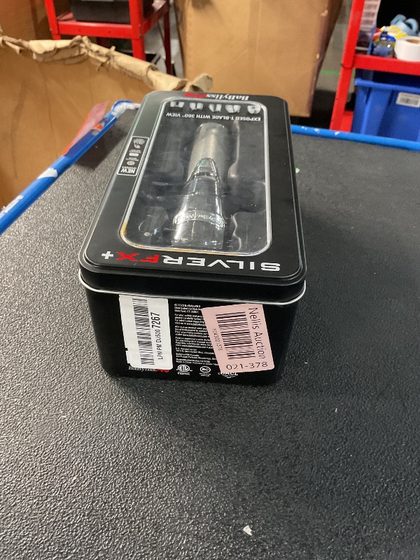 Photo 1 of (USED/FAIR) (POWER TESTED) (MISSING ACCESSORIES) BaBylissPRO FX+ Professional Barber Cord/Cordless Hair Trimmers, Silver