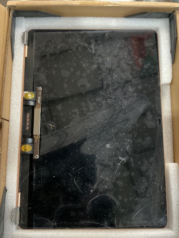 Photo 1 of (Used)(see images)13.3" for MacBook Air A2337 2020 M1 EMC 3598 LCD Screen Replacement Display Full Top Complete Assembly 2560x1600 MGN63 MGNE3 MGNA3 MGN73 MGND3 MGN93 (Rose Gold)