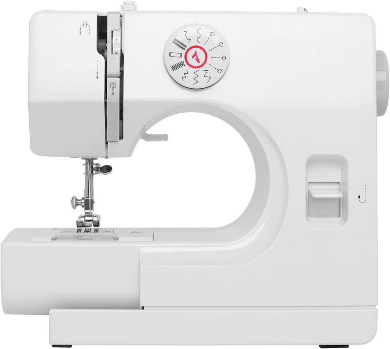Photo 1 of ***(PARTS ONLY/ NON REFUNDABLE/ NO RETURNS OR REFUNDS)***
Mini Sewing Machine, Electric Portable Sewing Machine for Beginners, 12 Stitch Dual Speed with Foot Pedal & Sewing Kit,Easy to Use Electric Mini Sewing Machine
