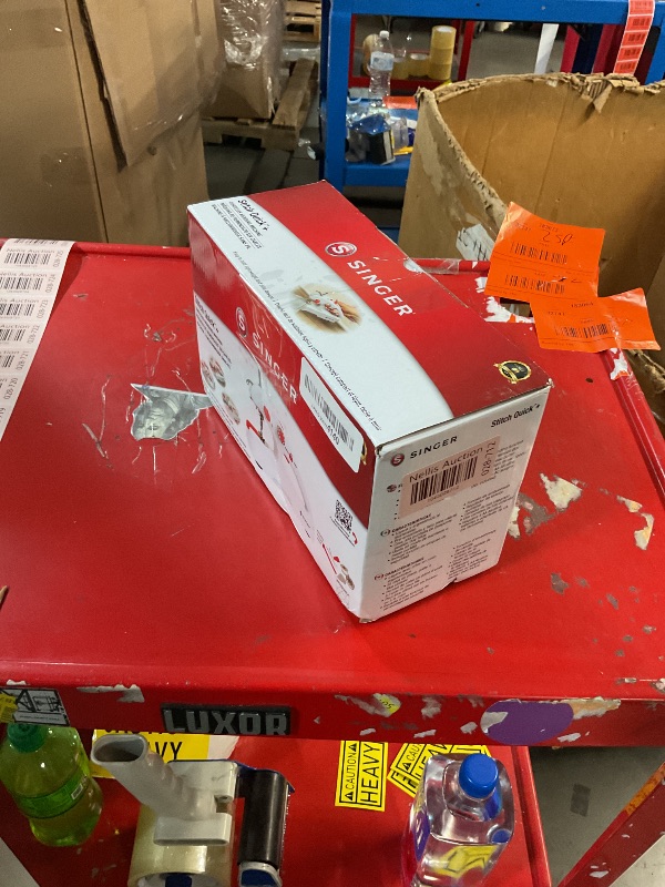 Photo 1 of SINGER Stitch Quick + Portable Cordless Mending Machine Bundles (Two Thread Stitch Quick +)