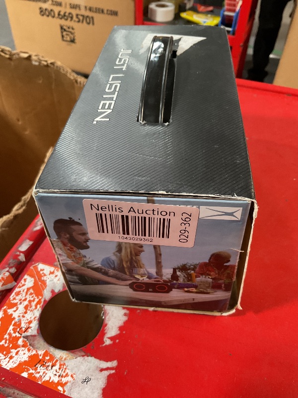Photo 1 of ***(NO RETURNS OR REFUNDS/ FOR PARTS ONLY/ NON FUNCTIONAL)***
Altec Lansing LifeJacket 3 - Waterproof Bluetooth Speaker, Wireless & Portable Speaker for Travel & Outdoor Use, 30 Hour Playtime & 50 Foot Range, Black