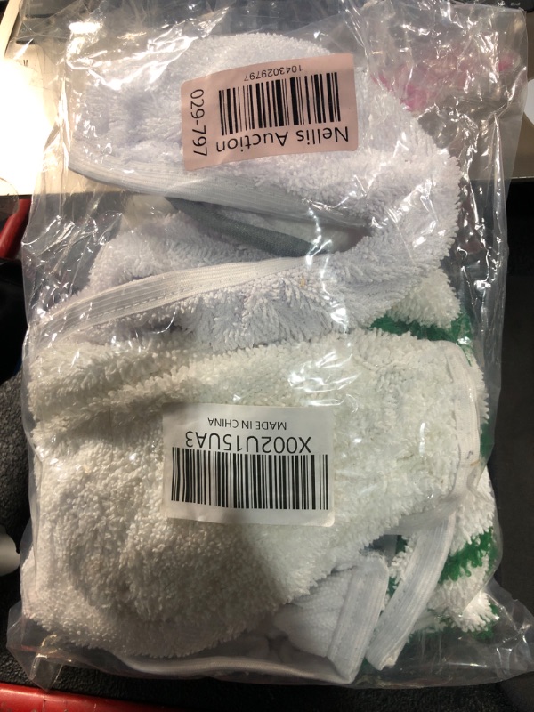 Photo 1 of ***(HEAVILY USED)***
FUSHUANG 6 Pack Replacement Steam Mop Pads Compatible with Bissell Powerfresh Steam Mop Model 19402 19404 19408 19409 1940a 1940f 1940q 1940t 1940w B0006 B0017, Green, Washable and Reusable
