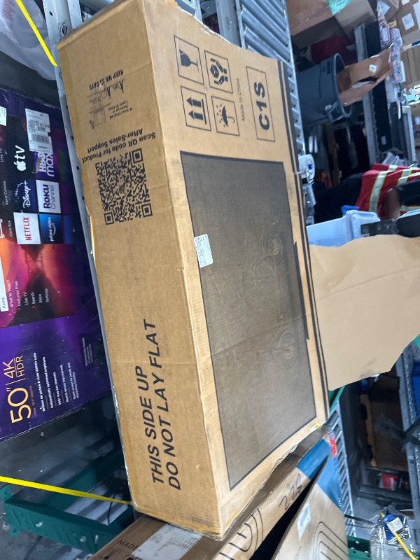 Photo 1 of ***FINAL SALE /PARTS ONLY***Gyroor Adults Electric Scooter with Large Middle Basket, 550W Motor 18.6 MPH 20 Mile Distance, Foldable E-Scooter with seat for Pets & Cargo, C1S-FP9