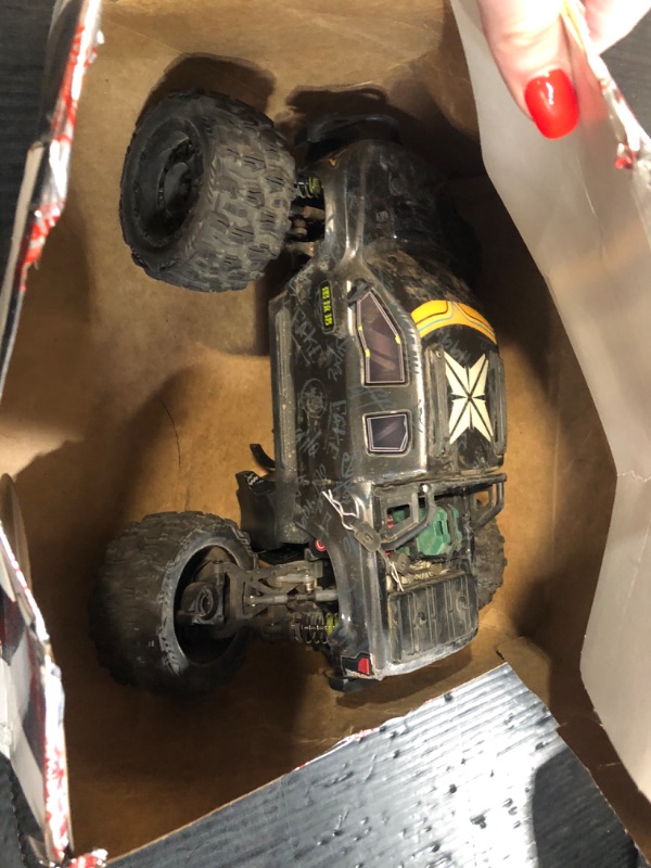 Photo 1 of ***One of the tires little messed up**LAFPACY RLAARLO 1/14 Brushless Fast RC Cars for Adults, Top Speed 60+ MPH RC Truck, All Terrain Remote Control Car Hobby Off-Road Remote Control Truck 4x4 Monster Trucks with 3S Battery