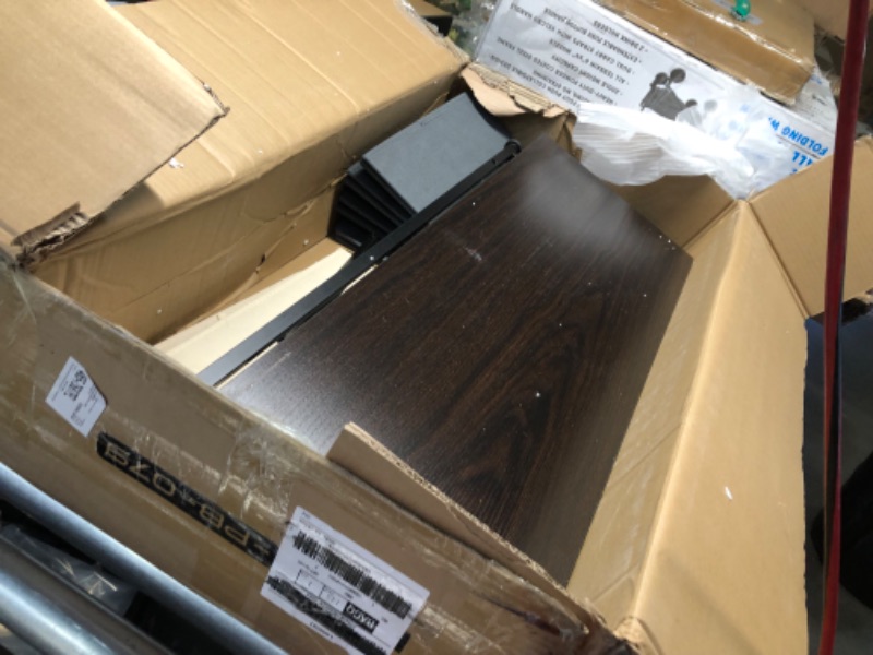 Photo 1 of ***DAMAGED - WOOD GOUGED - DRAWERS SCRATCHED - SEE PICTURES - LIKELY MISSING PARTS***
WLIVE Fabric Dresser for Bedroom, 6 Drawer Double Dresser, Storage Tower with Fabric Bins, Chest of Drawers for Closet, Living Room, Hallway, Dark Grey