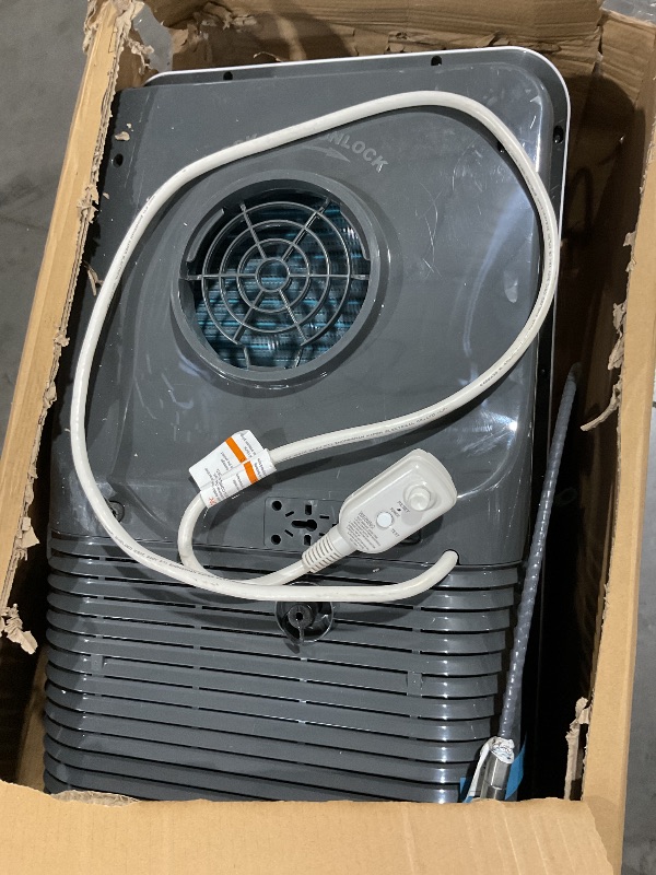 Photo 1 of (No refunds)(parts only)SereneLife Small Air Conditioner Portable 10,000 BTU with Built-in Dehumidifier - Portable AC unit for rooms up to 450 sq ft - Remote Control, Window Mount Exhaust Kit