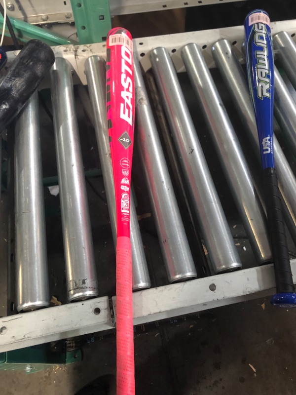 Photo 1 of **** a little scratched**** Easton Pink Sapphire Fastpitch Youth Bat (-10) 28in