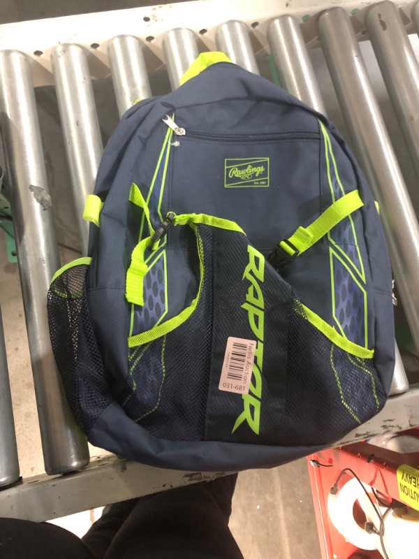 Photo 1 of *** missing the bat*****Rawlings Youth Raptor Backpack