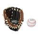 Photo 1 of *** stock photo for reference only*** red and black***missing ball***Rawlings Players Series 9" Softball Glove with Soft Core Ball
