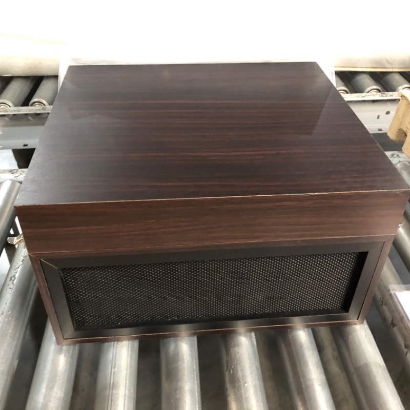 Photo 1 of ***FINAL SALE/PARTS ONLY*** Victrola VTA-75-ESP Liberty 5-in-1 Turntable Music EntertainmentCenter with Bluetooth Wireless FM Radio USB Recorder Wood (Espresso)