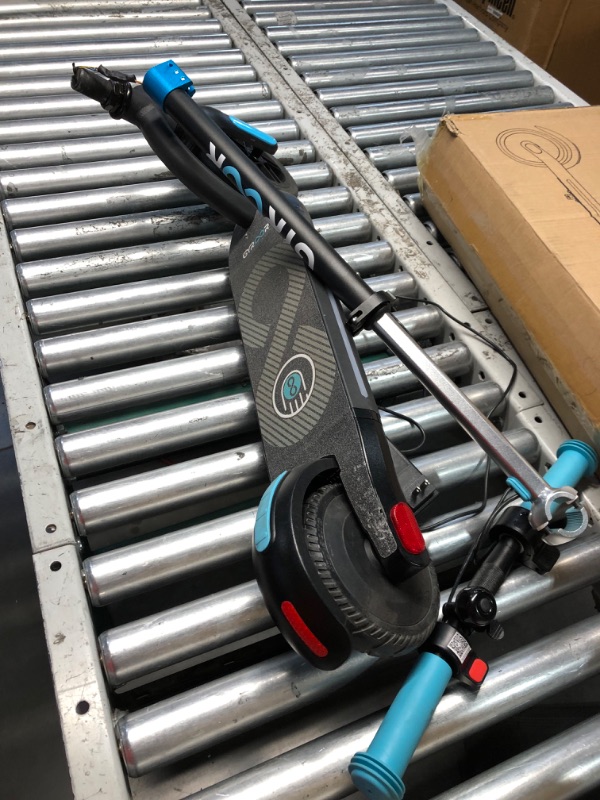 Photo 1 of ***DAMAGED - DOESN'T POWER ON - SEE COMMENTS***
Gyroor H40 Kids Electric Scooter with 180W Motor & LED Visible Display, 10 Mph, Colorful Lights, Adjustable Speed and Height, Electric Scooter for Kids Ages 8-12 Ideal Gifts, H40-Blue