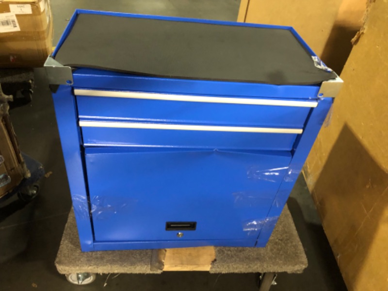 Photo 1 of ***(PARTS ONLY/ NON FUNCTIONAL/ NO RETURNS OR REFUNDS)***
***USED - MAJOR DAMAGE - SEE COMMENTS***
JD Trading 8-Drawer Rolling Tool Chest 2 in 1 High Capacity Tool Box Detachable Organizer Tool Storage Cabinet with 4 Wheels & Lockable Lined Drawers for Ga