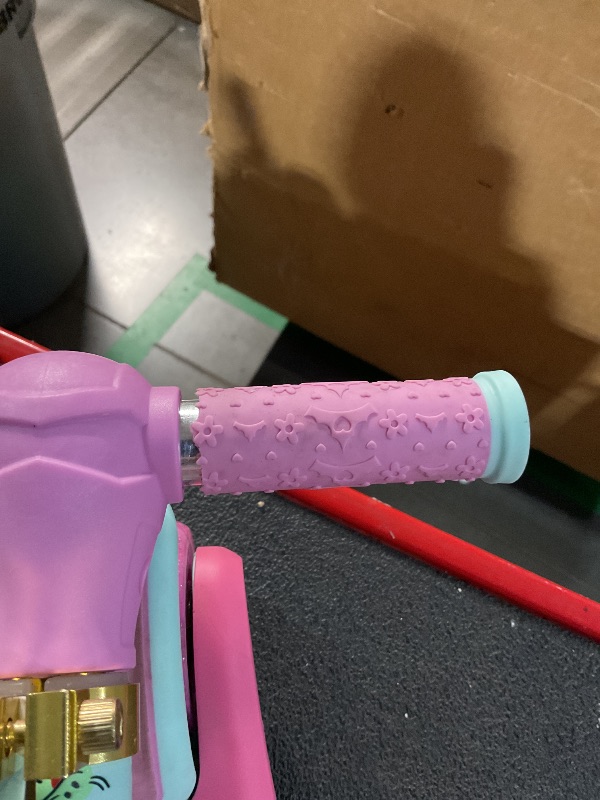 Photo 1 of **HEAVILY USED, GRIP IS BROKEN**Jetson Disney Princess 3-Wheel Kick Kids Scooter, LED Lights on Stem & Light-Up Wheels, Lightweight Frame, Height-Adjustable Handlebar, Lean-to-Steer System, Easy-Fold Mechanism, Ages 3+, JPRNS2-3KIK