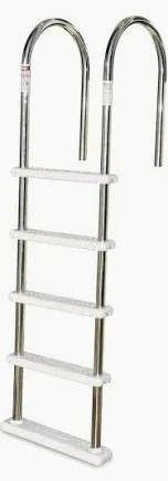 Photo 1 of 
XtremepouwerUS Deluxe Incline Above Ground in-Pool Swimming Pool Ladder Pool