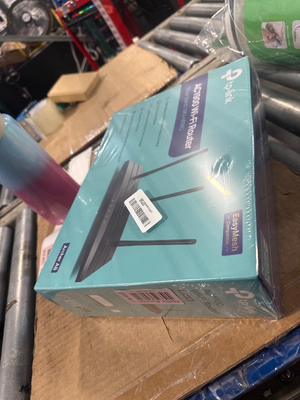 Photo 1 of ***FACTORY SEALED***
TP-Link AC1900 Smart WiFi Router (Archer A8) -High Speed MU-MIMO Wireless Router, Dual Band Router for Wireless Internet, Gigabit, Supports Guest WiFi