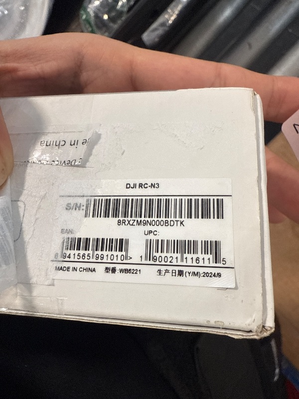 Photo 1 of Original RC-N3 Remote Controller for DJI Neo Mini 4 Pro Air 3 Air 3S Flip Up to 3.5 Hours of Battery Life with Mobile Device Holder