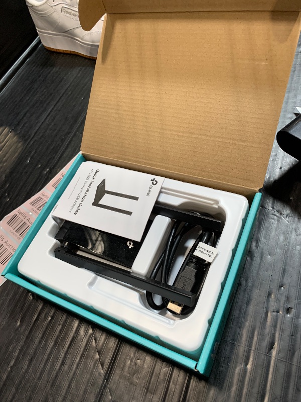 Photo 1 of TP-Link WiFi 6 USB Adapter for Desktop PC - (Archer TX20U Plus) AX1800 Wireless Network Adapter with 2.4GHz, 5GHz, High Gain Dual Band 5dBi Antenna, WPA3, Supports Windows 11/10