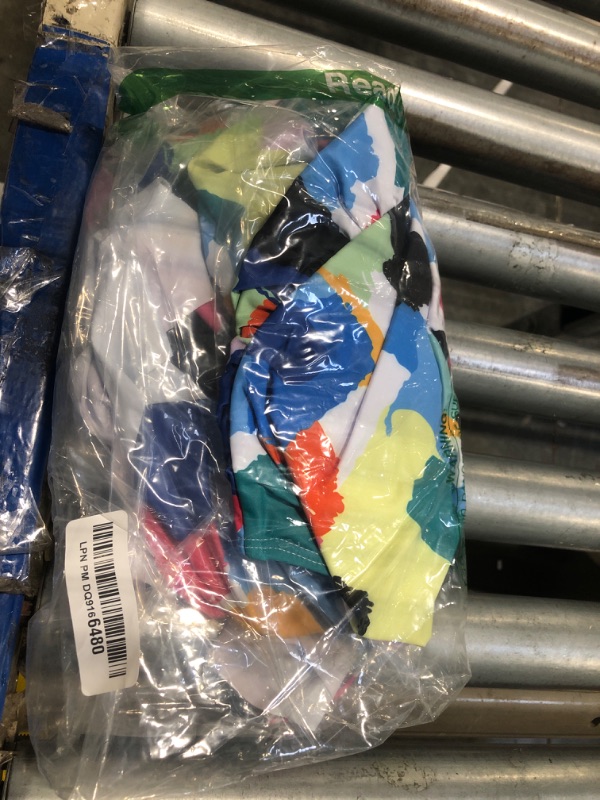 Photo 1 of ****OPEN PACKAGE***Tempt Me Women Color Block One Piece Swimsuits Tummy Control One Shoulder Bathing Suits Ruffle Swimwear Medium