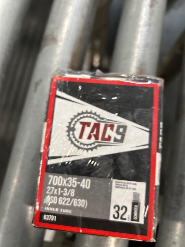 Photo 1 of 2 Pack - TAC-9 Tube, 700 x 35-40 (27 x 1-3/8) Regular Schrader Valve, 32mm, (ISO 622/630)