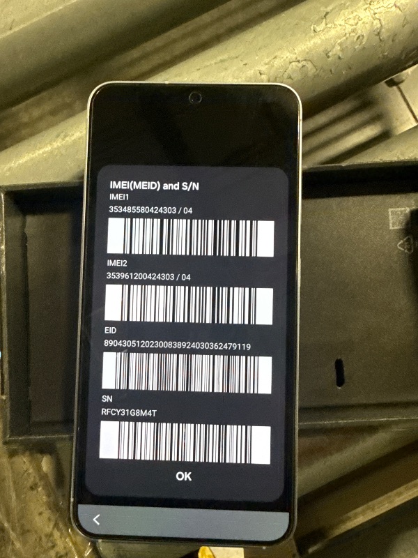 Photo 1 of **LOCKED** SAMSUNG Galaxy S25 Cell Phone, 256GB AI Smartphone, Unlocked Android, AI Camera, Fast Processor, ProScaler Display, Long Battery Life, 2025, US 1 Yr Manufacturer Warranty, Icyblue