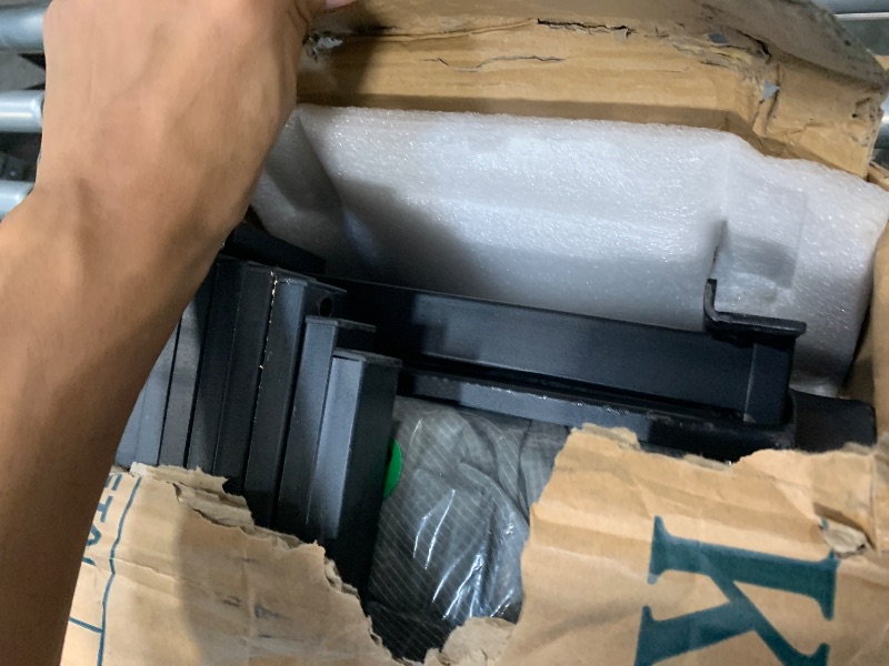 Photo 1 of ZINUS Keenan Metal Mattress Foundation, Standing Box Spring, Headboard Brackets Included, Easy Assembly, Queen