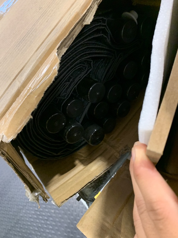 Photo 1 of VEVOR Pool Fence, 4 x 48 FT Pool Fences for Inground Pools, Removable Pool Fencing, Easy DIY Installation Swimming Pool Fence, 340gms Teslin PVC Pool Fence Mesh Protects Kids and Pets