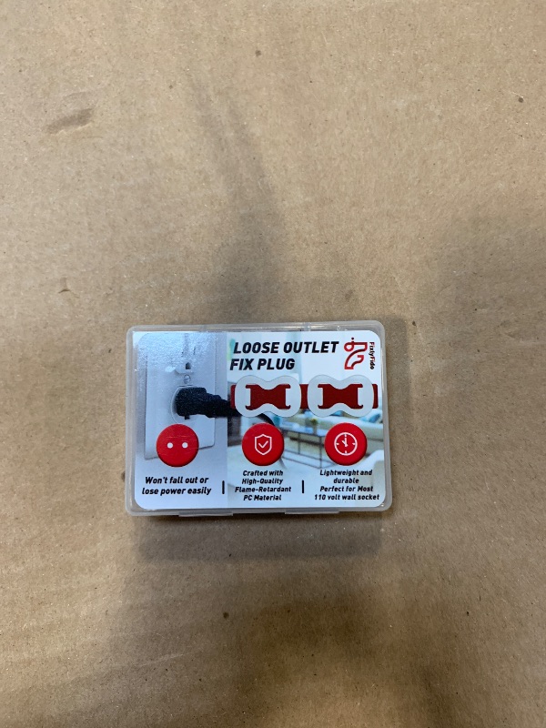 Photo 1 of 15-Pack Loose Outlet Fix Plug - Ensure Secure Connection for Power Plugs - Socket Extender Prevents Loose Socket Issues - Easily Fix Loose Outlets - Won't Fall Out or Cut Off Electricity