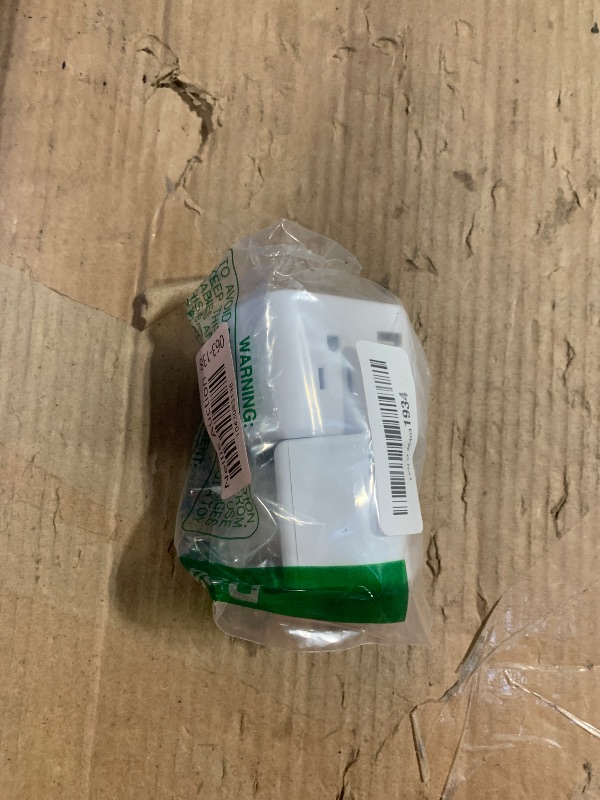 Photo 1 of 2 Pack European Travel Plug Adapter, One Beat International Power Adapter with 3 Outlets 3 USB Ports(1 USB C), Type C Plug Adaptor for US to Europe Italy Spain France Germany Iceland Travel Essentials