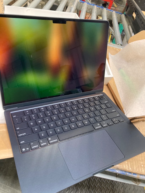Photo 1 of **NEW**Apple 2025 MacBook Air 13-inch Laptop with M4 chip: Built for Apple Intelligence, 13.6-inch Liquid Retina Display, 16GB Unified Memory, 512GB SSD Storage, 12MP Center Stage Camera, Touch ID; Midnight