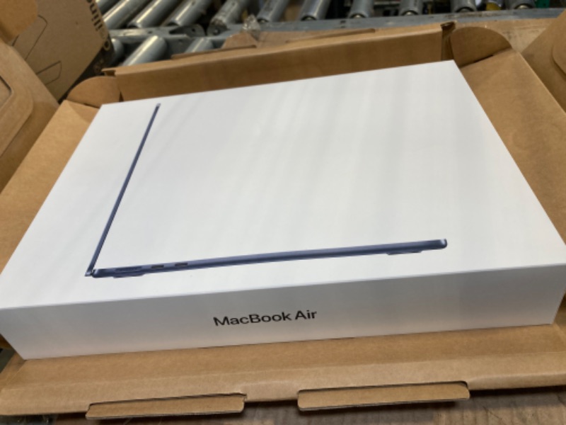 Photo 1 of **NEW**Apple 2025 MacBook Air 13-inch Laptop with M4 chip: Built for Apple Intelligence, 13.6-inch Liquid Retina Display, 16GB Unified Memory, 512GB SSD Storage, 12MP Center Stage Camera, Touch ID; Midnight