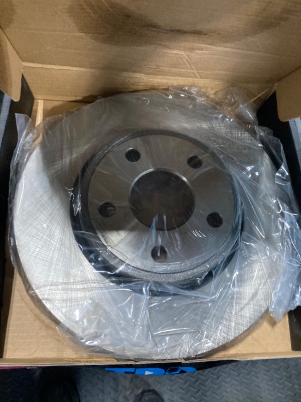 Photo 1 of [only 1] TRQ Front Brake Rotors Set Vented Premium G-Coated Compatible with 2011-2020 Dodge Durango Jeep Grand Cherokee