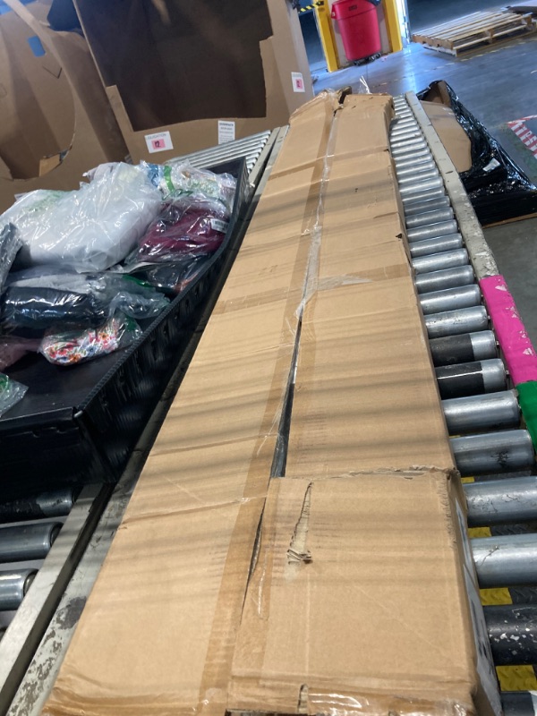 Photo 1 of 1 Pack Heavy Duty Rubber Speed Bumps for Road, 84" 2-Channel Modular Driveway Humps with 6 Bolt Spikes & 2 End Cups for Asphalt/Concrete/Driveway/Gravel, 25,000LB Capacity. 