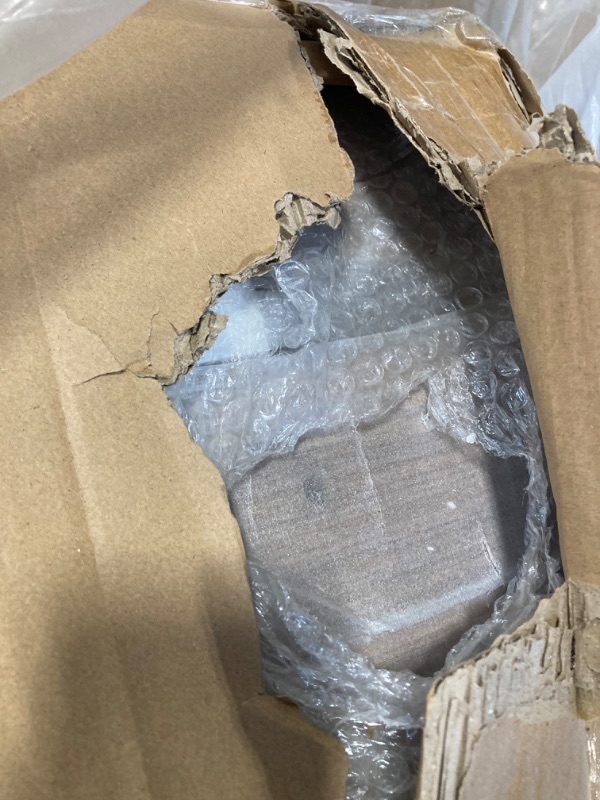 Photo 1 of **WILL NEED TRUCK OR TRAILER**FREDBECK Double 24 x 84 inch Glass Barn Doors 48inch Barn Door with 8FT Hardware Kit & Handle Included,5-Panel Frosted Glass,LVL Wood Panel,Water-Proof PVC Surface,Pre-Drilled Holes,Need Assembly