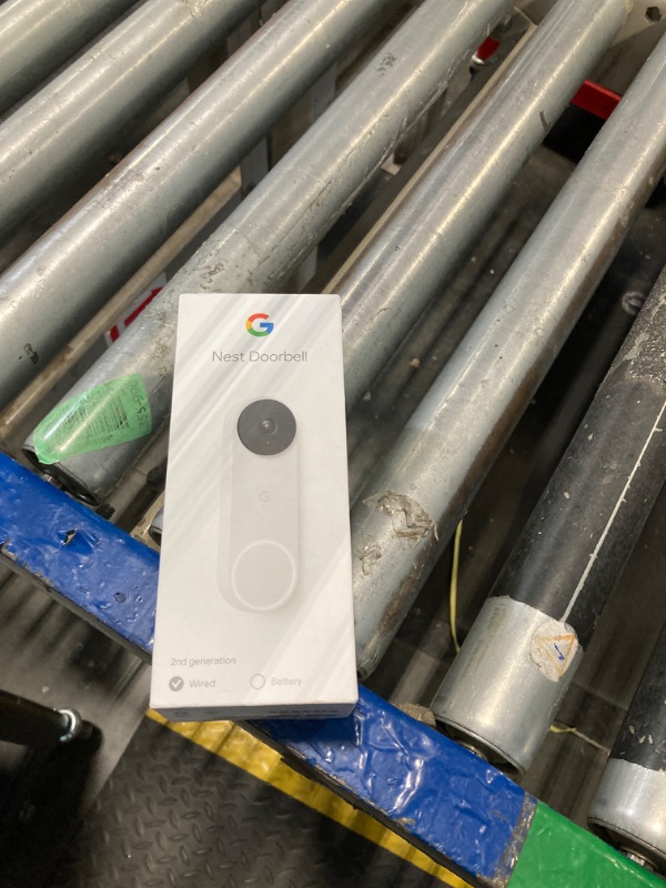 Photo 1 of **new open box**Google Nest Doorbell (Wired, 2nd Gen) - Wired Video Doorbell Camera - Doorbell Security Camera - Snow