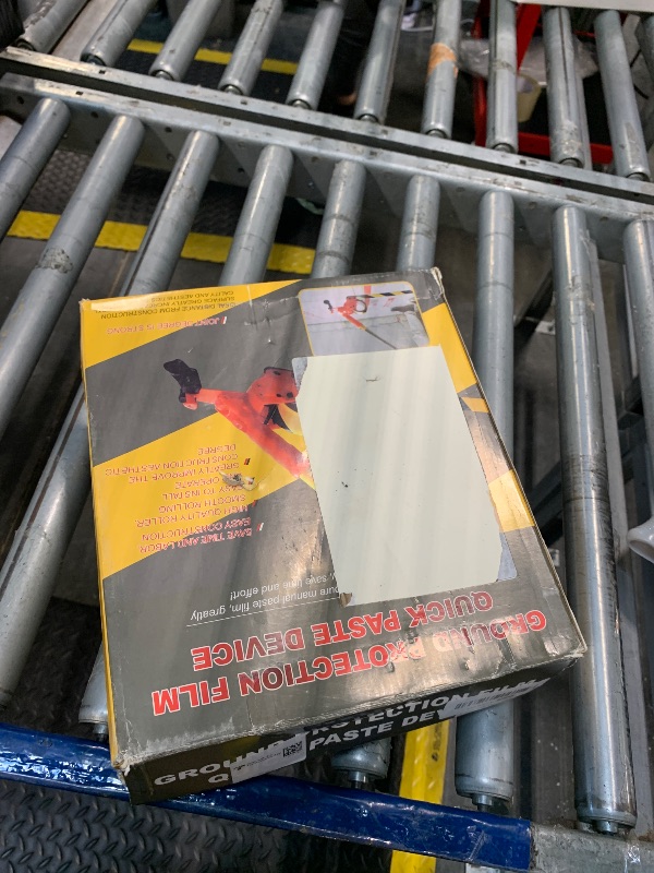 Photo 1 of Floor Tape Applicator?Masking Tape Machine Kit with Extendable Pole for Wall and Floor Painting - 2-in-1 Tape Dispenser and Sticker Applicator Tool Set