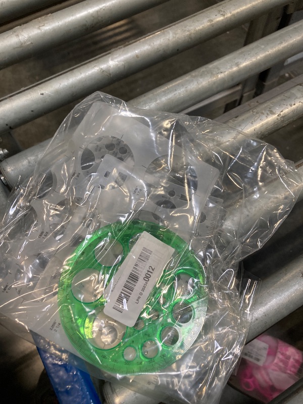 Photo 1 of ENJOYLink Circle Template & Stencil 4-Pack Set Drafting Templates for Architecture, Engineering, Art Design, Office & School Multi-Size Reusable Drafting Tools