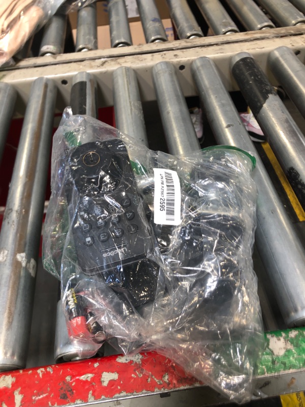 Photo 1 of Ulecoce Fingerprint Door Lock Deadbolt with Handle Set, Keyless Entry Door Lock, Door Locks for Front Door, Keypad Door Lock with Handle, App Control, Auto Lock, Easy Installation, Matte Black